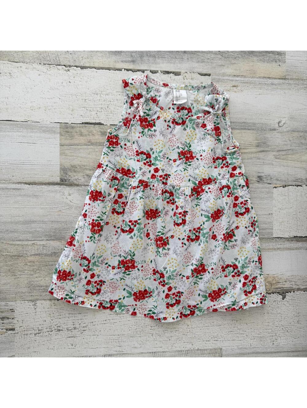 H&M Baby 9-12 Months Floral Lightweight Dress